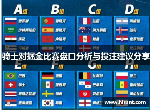 骑士对掘金比赛盘口分析与投注建议分享